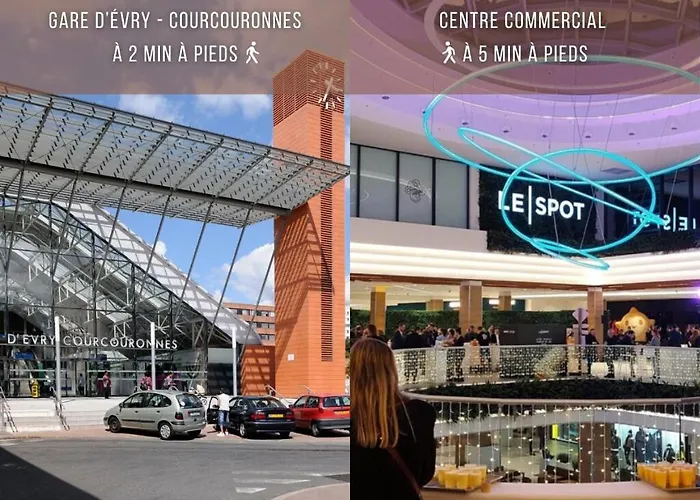 Cosy Au Centre D'evry 아파트 *